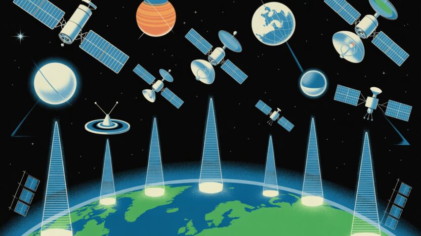 Historia internetu satelitarnego